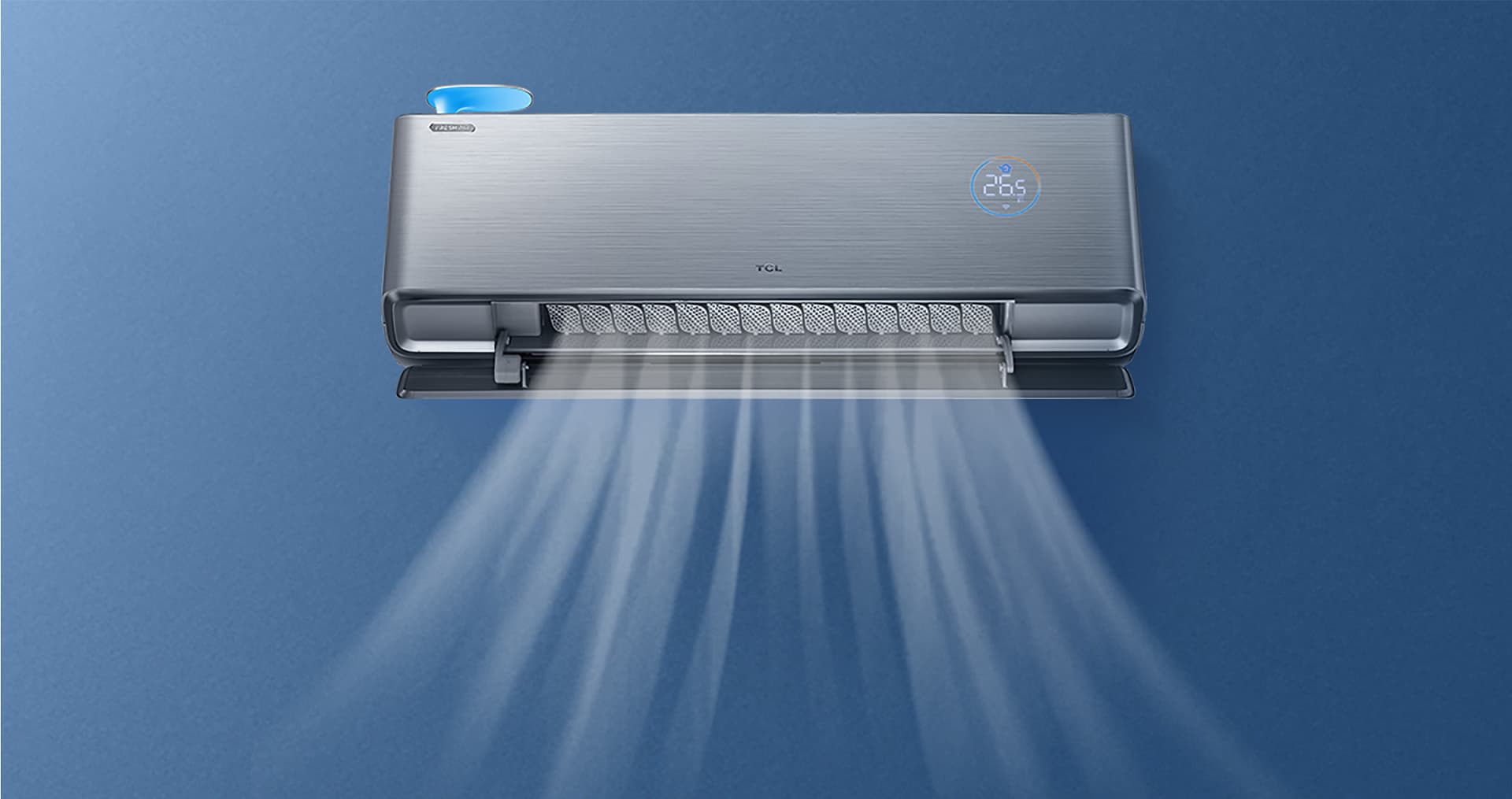 Dual Air Conditioning – 90% Efficiency Rating